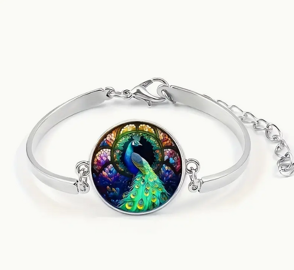 Peacock Design Bracelet
