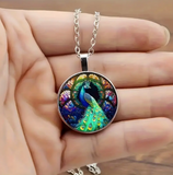 Peacock Design Necklace