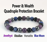 Power & Wealth Natural Stone Bracelet