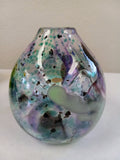 Handcrafted  Multi Colored Glass Vase