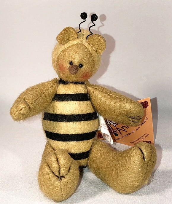 Bee-Bear Ornament
